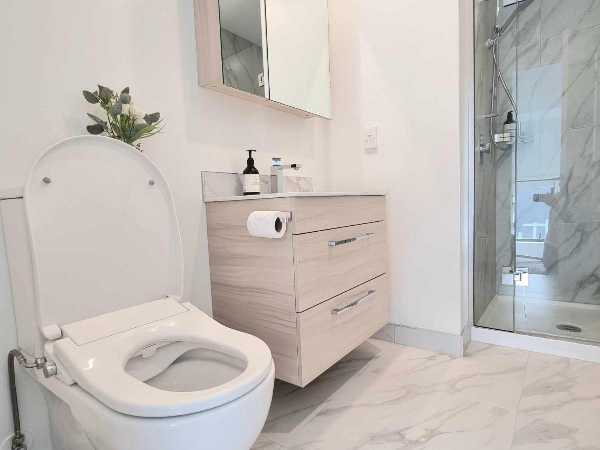 Elegant Cbd Apartment Christchurch Esterno foto